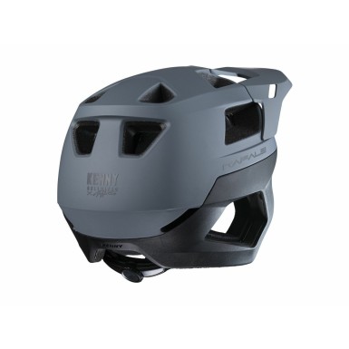 Kenny Casque Rafale Gris et Noir - Purebike