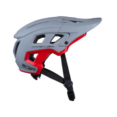Kenny Casque Scrambler Gris Rouge - Purebike