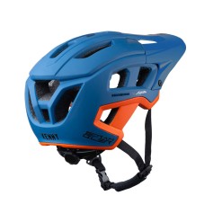 Kenny Casque Scrambler Enfant Bleu Orange - Purebike