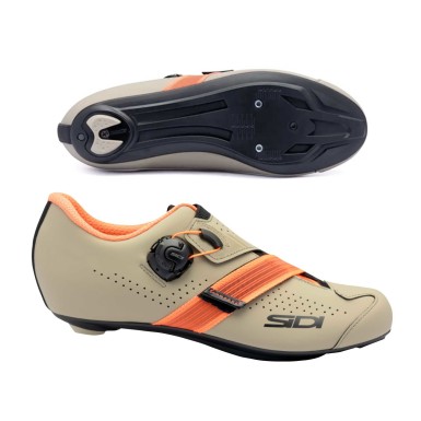 Sidi Chaussures Route PRIMA - Beige/Corail - Purebike
