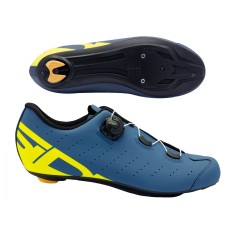 Sidi Chaussures Route FAST 2 - Bleu/Jaune - Purebike