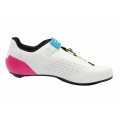 Chaussures Route GENIUS X WYVE Blanc / Rose Fluo