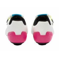 Chaussures Route GENIUS X WYVE Blanc / Rose Fluo