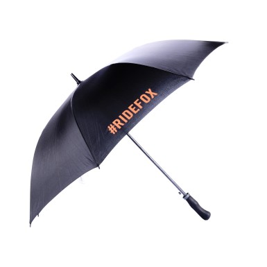 Parapluie Noir et Orange