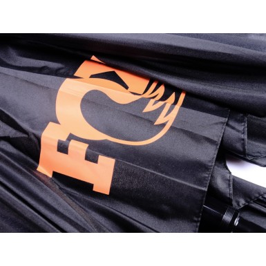Fox Racing Shox Parapluie Noir et Orange - Purebike