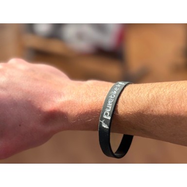 Pure bracelet Noir - Goodies spécial vélo - Accessoires vélo - Purebike - Materiel Velo, Accessoires VTT Equipement Vélo - Pureb