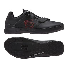 Five Ten Chaussures Kestrel Pro Boa Noir et Rouge - Purebike
