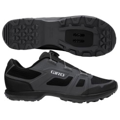 Giro Chaussures Gauge Boa Dark Shadow / Noir - Purebike
