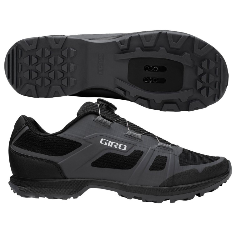 Giro Chaussures Gauge Boa Dark Shadow / Noir - Purebike