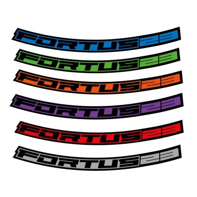 Hope Kit Stickers pour jantes Fortus 23 - 27,5" - Purebike