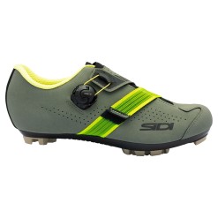 Sidi Chaussures VTT AERTIS - Vert Military/Jaune - Purebike