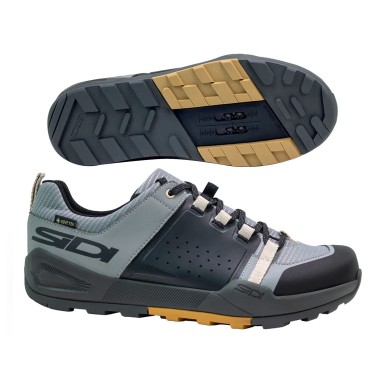 Sidi Chaussures VTT ATOMUS GTX - Gris/Beige - Purebike