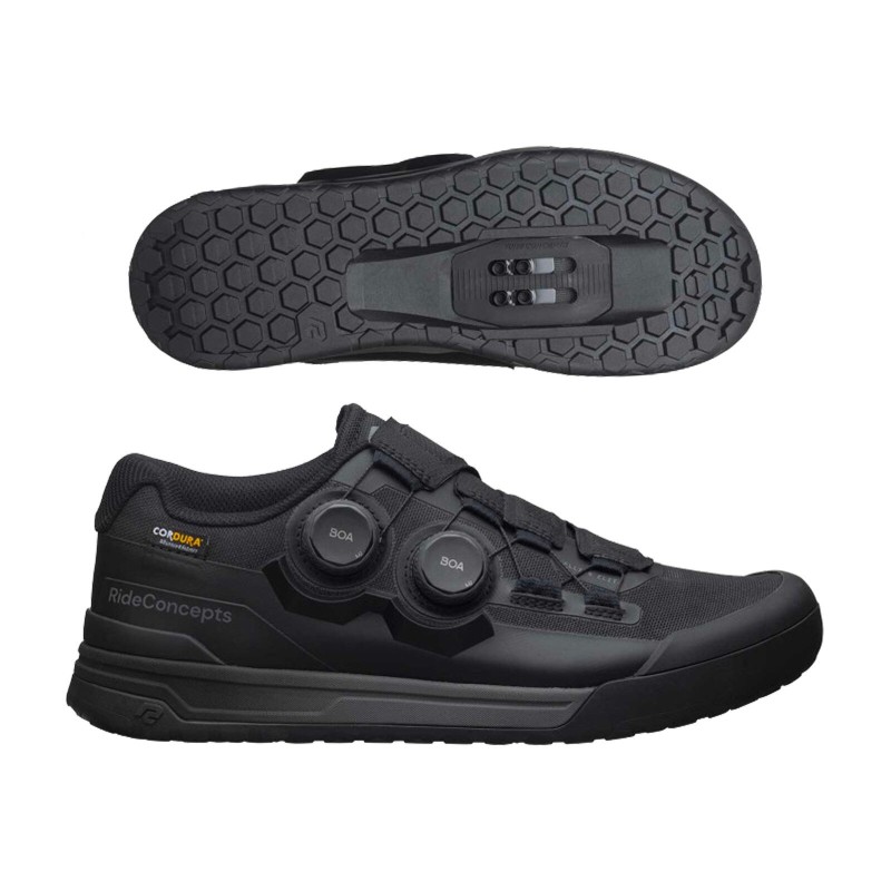 Ride Concept Chaussures HELLION ELITE CLIP BOA - Noir - Purebike