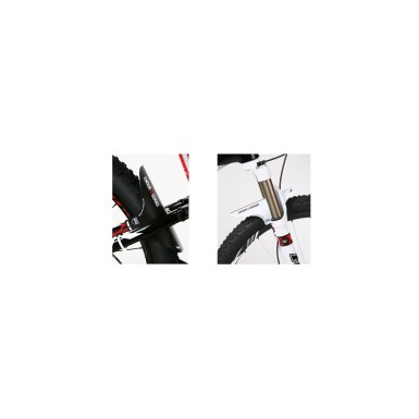 Garde boue Enduroguard (fourche 80 à 120 mm) Noir -  Garde boue VTT et vélo de route - Purebike - Materiel Velo, Accessoires VTT