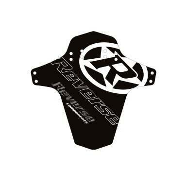Garde boue Logo Noir / Blanc -  Garde boue VTT et vélo de route - Purebike - Materiel Velo, Accessoires VTT Equipement Vélo - Pu