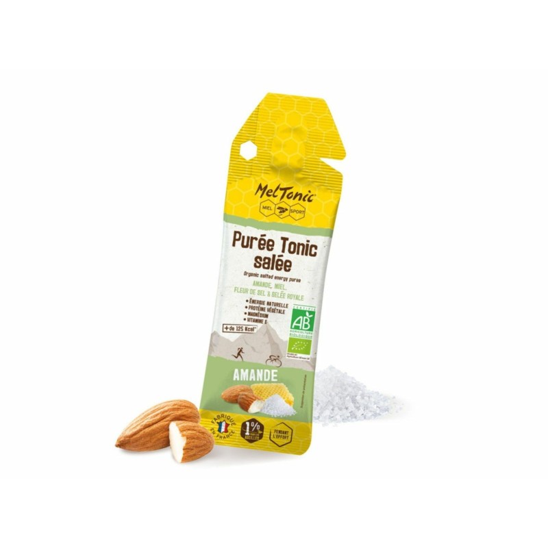 Meltonic Purée salée Bio saveur Amande et Fleur de sel - Purebike