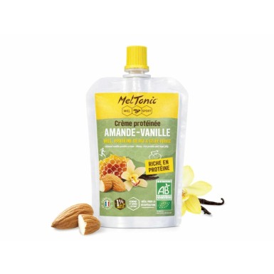 Meltonic Crème protéinée Bio saveur Amande et Vanille - Purebike