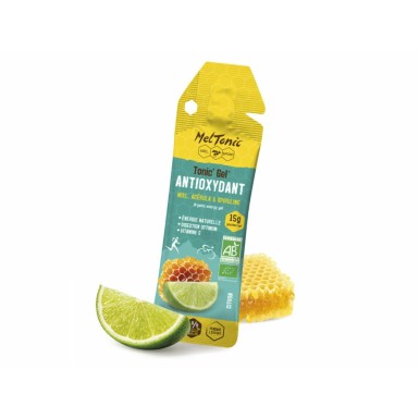 Gel énergétique Tonic'Gel Antioxydant saveur Miel et Citron vert