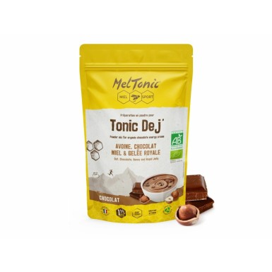 Meltonic Crème énergétique Tonic Dej' Bio saveur Chocolat et Miel - Purebike