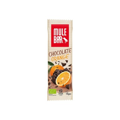 Mulebar Barre énergétique Chocolat, Orange - Purebike