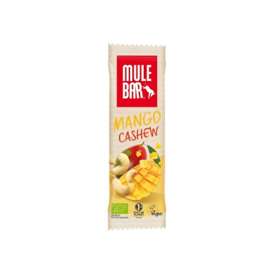 Mulebar Barre énergétique Mangue, Noix de cajou - Purebike