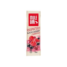 Mulebar Barre énergétique Cassis, Cranberries, Framboise - Purebike