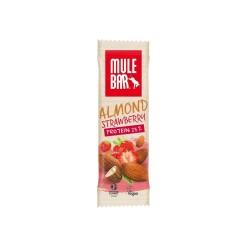 Mulebar Barre protéinée Amande, Fraise - Purebike
