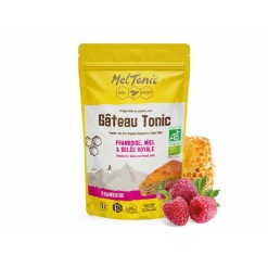 Meltonic Gâteau énergétique Tonic Bio saveur Framboise et Miel - Purebike