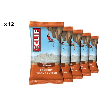Clif Boite de 12 barres énergétiques beurre de cacahuète - PureBike