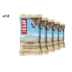 Clif Boite de 12 barres énergétiques goût chocolat blanc - PureBike