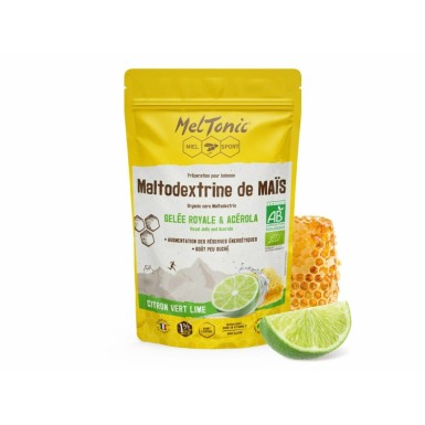 Meltonic Boisson Maltodextrine de maïs BIO saveur Citron vert - Purebike