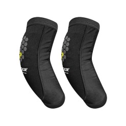Coudières Mountain Noir / Jaune - Coudières pour cycliste - Equipement pour cycliste - Purebike - Materiel Velo, Accessoires VTT