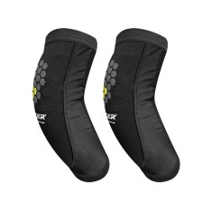 Coudières Mountain Noir / Jaune - Coudières pour cycliste - Equipement pour cycliste - Purebike - Materiel Velo, Accessoires VTT
