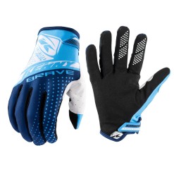 Gants Brave Bleu