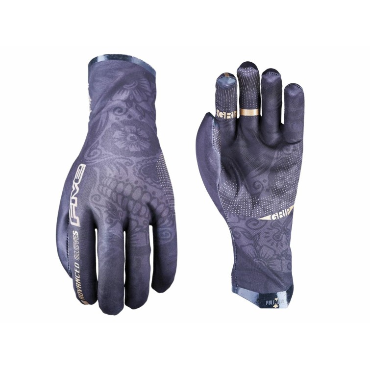 Five Gants Mistral Infinium Stretch Mexicain Noir/Or - Purebike