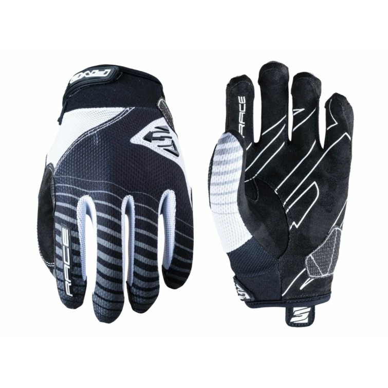 Five Gants Enfant RACE KIDS Noir/Blanc - Purebike