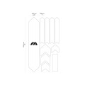 All Mountain Style Kit protections de cadre Extra 10 pièces - Ape - Purebike