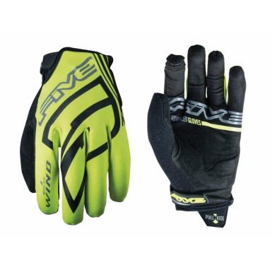 Five Gants WB Windbreaker Jaune fluo - Purebike