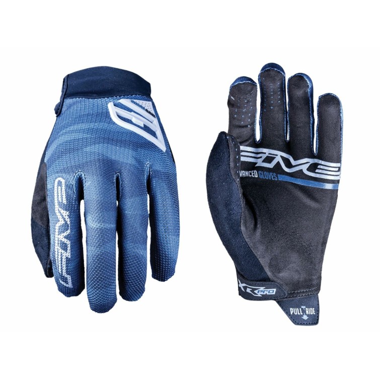 Five Gants XR-Pro Bleu camo - Purebike