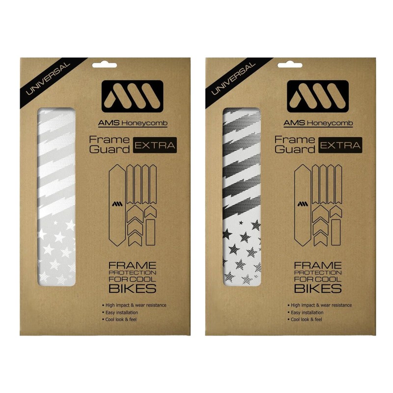 All Mountain Style Kit protections de cadre Extra 10 pièces - Patriot - Purebike