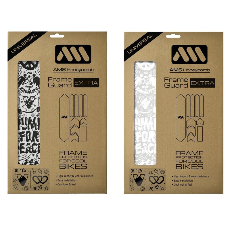All Mountain Style Kit protections de cadre Extra 10 pièces - Pump for Peace - Purebike
