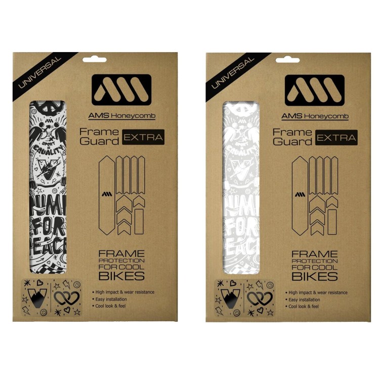 All Mountain Style Kit protections de cadre Extra 10 pièces - Pump for Peace - Purebike