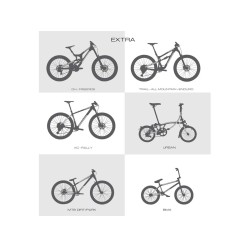 All Mountain Style Kit protections de cadre Extra 10 pièces - Red Bull Rampage - Purebike