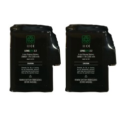 Batteries Rechargeables Racer 2200 mah pour gants E-Glove - Purebike