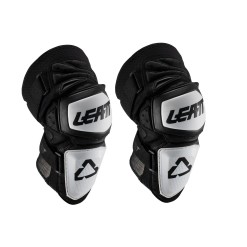 Leatt Genouillères Enduro Blanc / Noir - Purebike