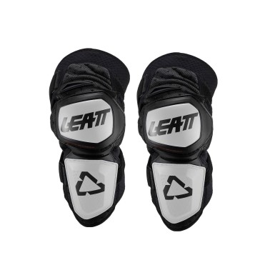 Leatt Genouillères Enduro Blanc / Noir - Purebike