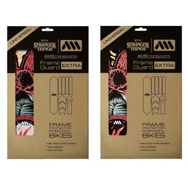 All Mountain Style Kit protections de cadre Extra 10 pièces - Stranger Things Demogorgon - Purebike