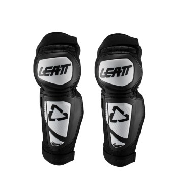 Leatt Genouillères 3.0 EXT Blanc / Noir - Purebike