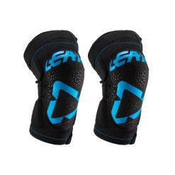 Leatt Genouillères 3DF 5.0 ZIP Bleu / Noir - Purebike