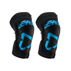 Leatt Genouillères 3DF 5.0 ZIP Bleu / Noir - Purebike